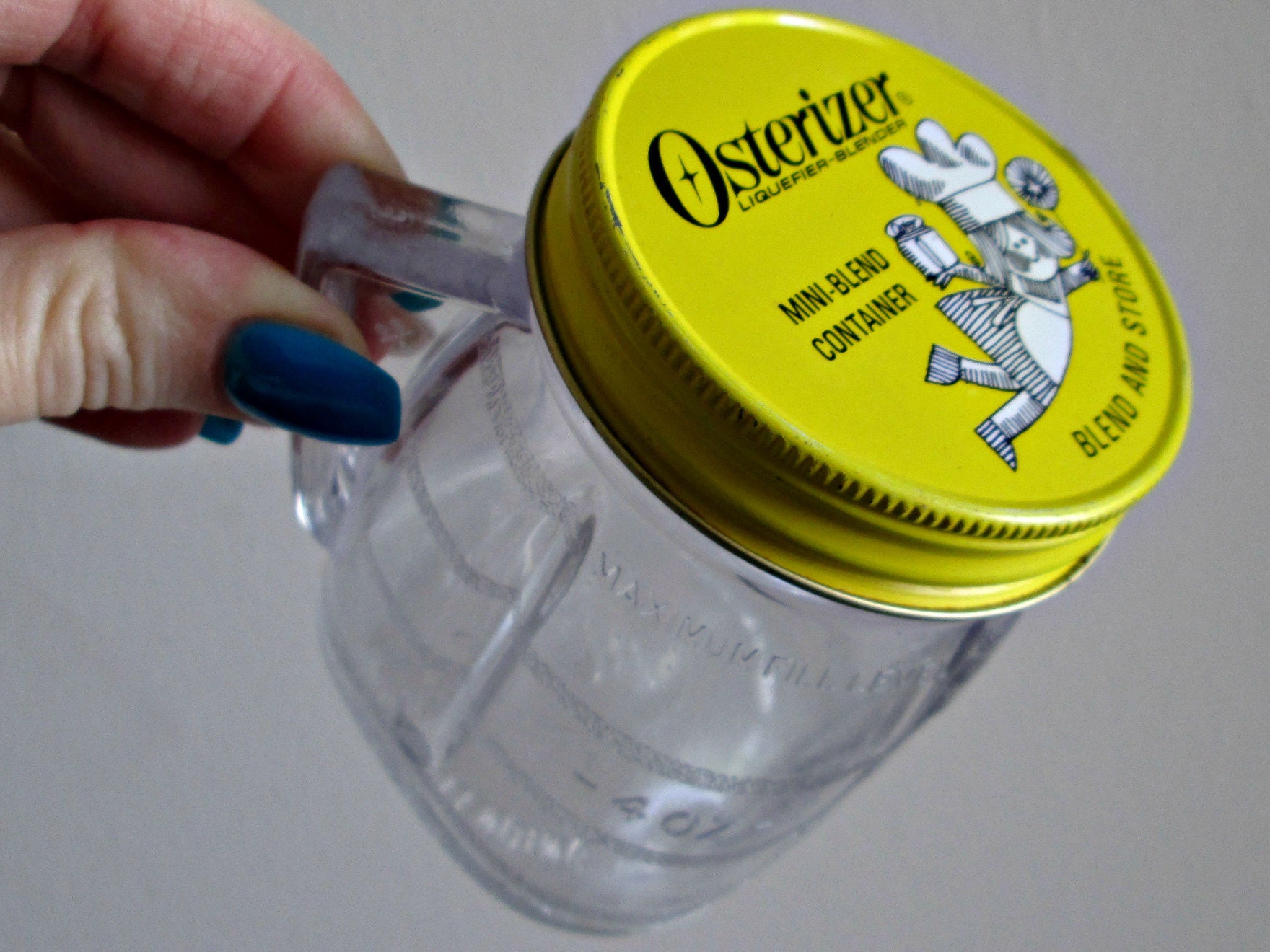 Mini 1-Cup Plastic Jar for Oster Blender ((2) Pieces)