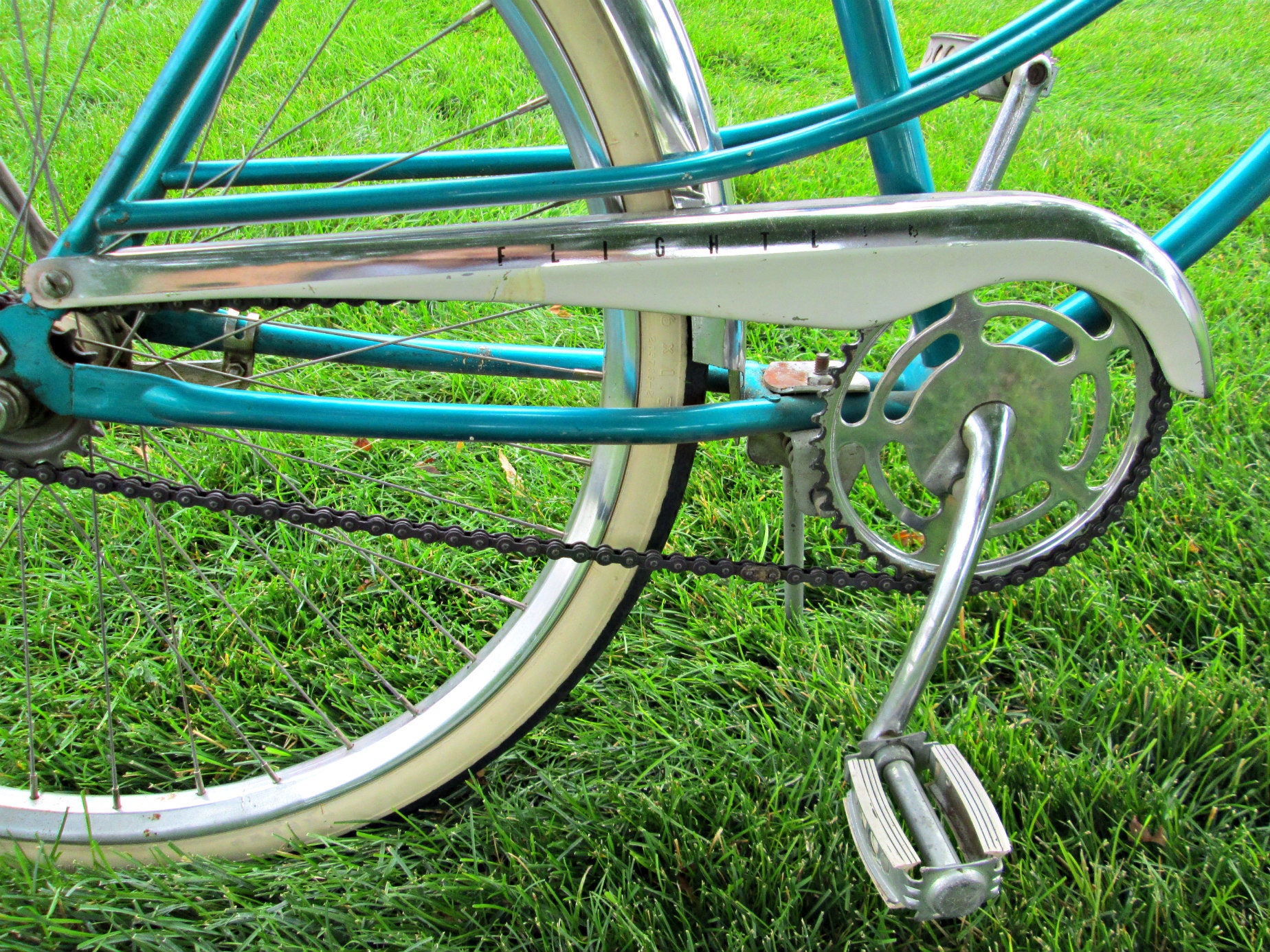 Vintage Bicycle Cruiser GORGEOUS Mid Century J. C. Higgins Flightliner Bicycle Built in Dual Headlight WORKS Local Pick up ONLY Etsy Canada