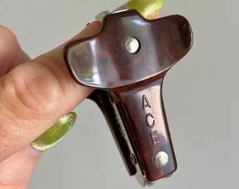 Vintage ACE Model 600 Staple Remover in Original Box, 1950s/60s Sculpted Bakelite Wings, NOS, GORGEOUS & Raring to Go!