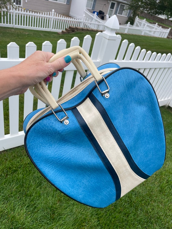 Kate Spade Blue Bowling Bag