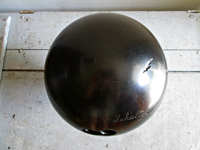 Vintage Bowling Ball Black ACE of Spades Bowling Ball Etsy