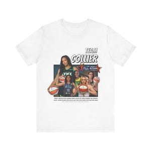 WNBA All-Star 2025 Team Collier Unisex Tee, Paige Bueckers Merch, Women&#39;s Basketball Shirt, Game Day Style, WNBA Merchandise, Wnba Shirt
