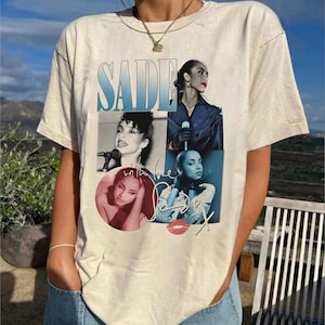 Retro Sade Shirt, Vintage Sade Adu Shirt, Sade Fan Gift Shirt, Sade Tour Shirt, Sade World Tour, Sade shirt Sade Rap Hip Hop 90 Vintage tee