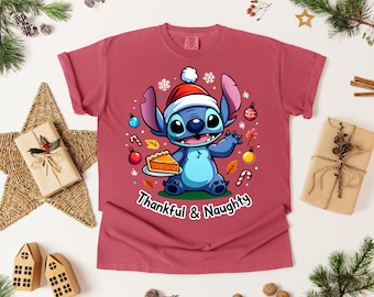 Merry Stitchmas Shirt, Stitch Christmas Shirt, Disney Christmas Shirt, Christmas Shirt for Kid, WDW Disneyland Xmas Tee