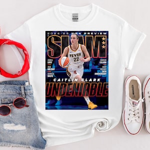 Caitlin Clark Indiana Fever WNBA SLAM Cover T-Shirt