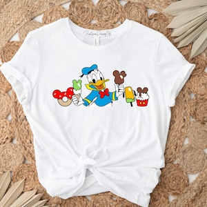 Donald Duck Snacking Shirt, Disney Shirts, Disney Vacation Shirt, Disneyworld Shirts, Disney Family Shirts, Disney Ears Shirt