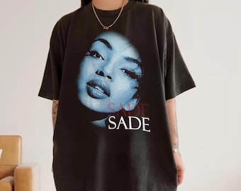 Retro Sade Shirt, Vintage Sade Adu Shirt, Sade Fan Gift Shirt, Sade Tour Shirt, Sade World Tour, Sade shirt Sade Rap Hip Hop 90 Vintage tee