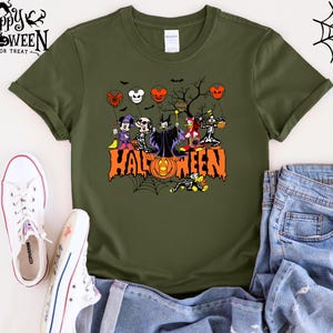 Mickey Comfort Colors Shirt, Halloween Party Shirt, Disney Halloween Tee, Halloween Comfort Colors Shirt, Mickey Halloween Shirt