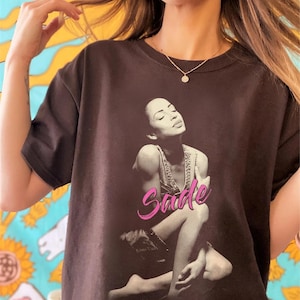 Retro Sade Shirt, Vintage Sade Adu Shirt, Sade Fan Gift Shirt, Sade Tour Shirt, Sade World Tour, Sade shirt Sade Rap Hip Hop 90 Vintage tee