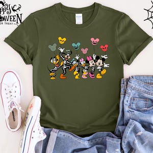 Mickey Comfort Colors Shirt, Halloween Party Shirt, Disney Halloween Tee, Halloween Comfort Colors Shirt, Mickey Halloween Shirt