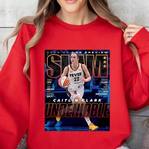 Caitlin Clark Indiana Fever WNBA SLAM Cover Sweatshirt Hoodie
