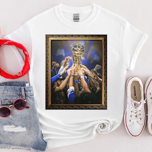 Oklahoma City Thunder Shirt, Nba Champion T-Shirt, Championship Trophy Oklahoma City Thunder Basketball Streetwear Heavyweight Shirt