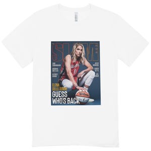 Elena Denne Donne Shirt, Washington Mystics WNBA SLAM Cover Shirt, Unisex Sports Tee, Vintage Retro Basketball Streetwear, Gift For Women