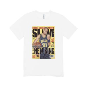 Reggie Miller NBA SLAM Cover T-Shirt
