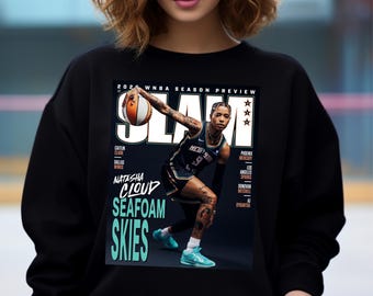 Natasha Cloud WNBA SLAM Cover Sweatshirt Hoodie