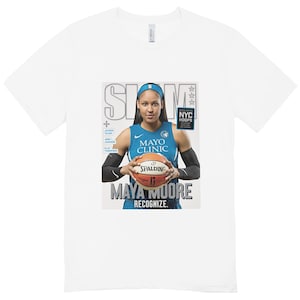 Maya Moore Shirt, Minnesota Lynx WNBA SLAM Cover Shirt, Unisex Sports Tee, Vintage Retro Basketball Streetwear, Gift For Women