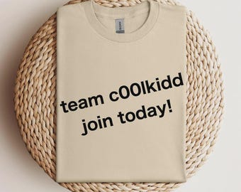 Team c00lkidd Join Today, Roblox, Hacker, Forsaken, Gamer Apparel, Gaming T-Shirt for Gamers, Unisex ADULT Tee