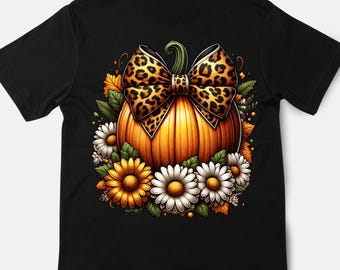 Colorful Pumpkin Leopard Png Svg, Girly Pumpkin PNG, Autumn PNG, Preppy Png, Fall Pumpkin, Girly Png, Trendy Thanksgiving Png
