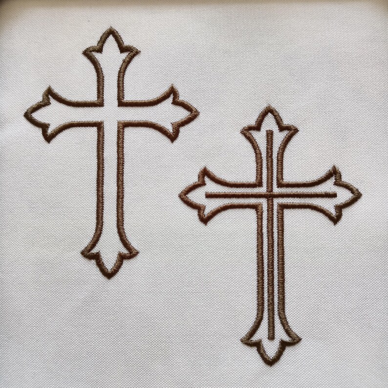 Cross Embroidery Design: Machine Embroidery Pattern (instant Download ...