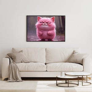 Cutiest pink monster for your cosy home