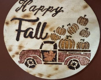 Handmade Wood Burned Home Decor