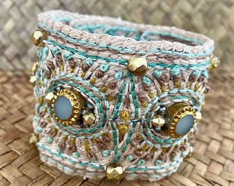 Vintage Denim Cuff