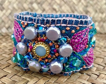 Vintage Denim Cuff