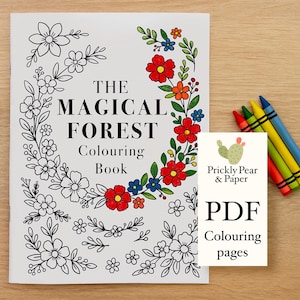 Zauberhafter Wald Malbuch PDF