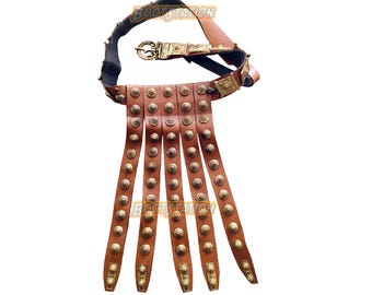 Roman Gladiator Legionary Belt - Heavy Brass Spartan Greek Costume Armour Accessory