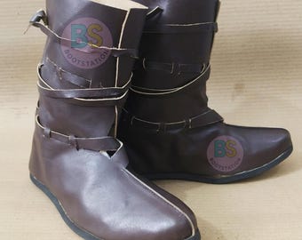 Handmade Barefoot Boots | Vindolanda shoes | 3th 4th centuries AD Leather Boot