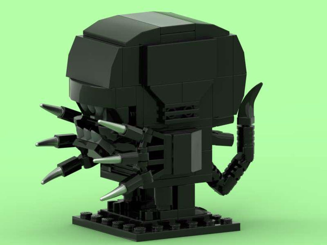 Xenomorph / Alien / Aliens Inspired Custom LEGO® Brickheadz™ Kit ...