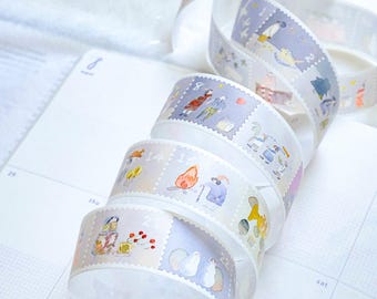 molinta モリンタ様　キスカットテープ　ステッカー　商品選択用ページ Molinta キスカット ステッカー テープ (1 ループ サンプル)、可爱分割