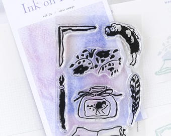 Ink on Paper - vol.02 - Clear Stamps