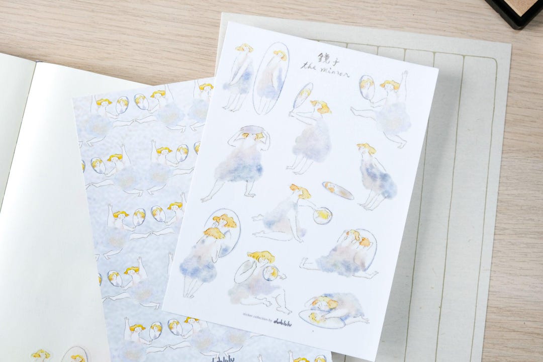Sticker Sheet - the Mirror - Etsy