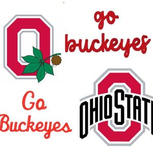 Ohio State Buckeyes Embroidery Files (pes, dst, jef, hus, sew, vip, vp3, xxx)