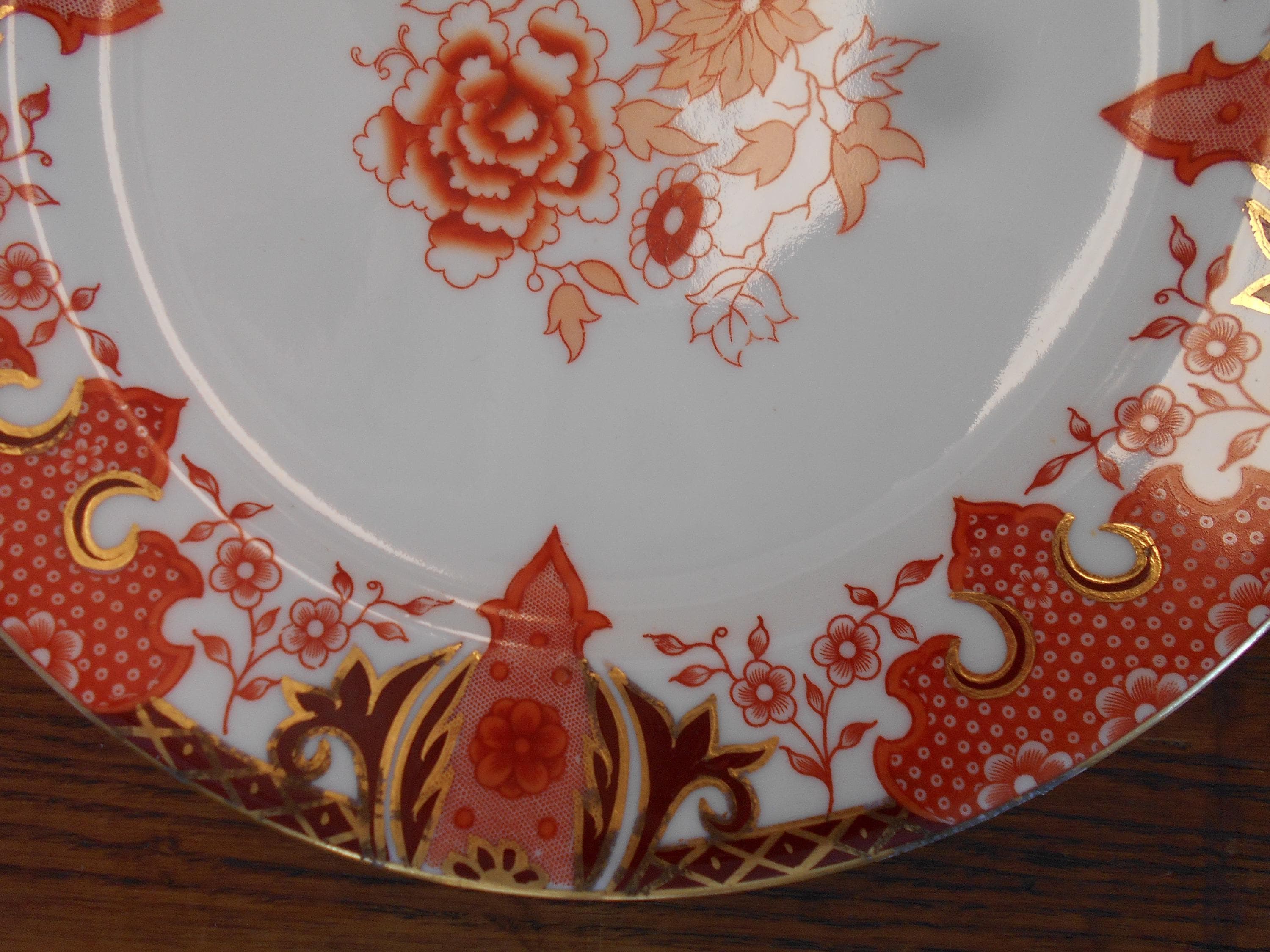 ロイヤルクラウンダービー サラダプレート 4枚セット ボーンチャイナ