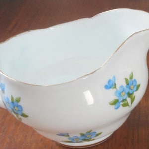 Adderley Creamer & Open Sugar Fine Bone China England Vintage
