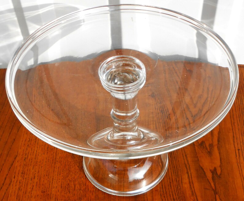 Antique glass cake stand Clearance