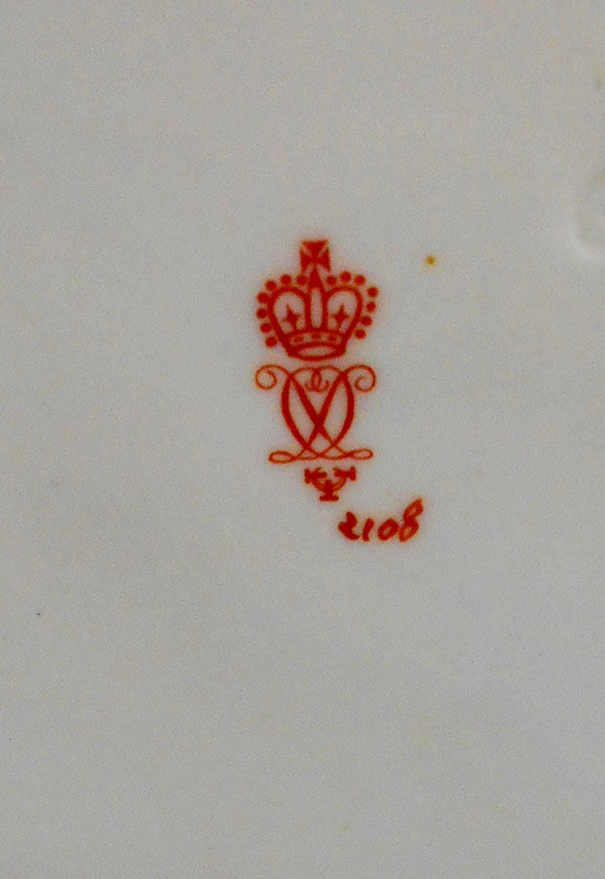 ロイヤルクラウンダービー サラダプレート 4枚セット ボーンチャイナ