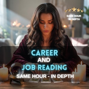 Job and Career  Tarot Reading, Tarot Career Reading, Career Tarot Card Reading, Medium Career Reading, Money Reading, Same Hour