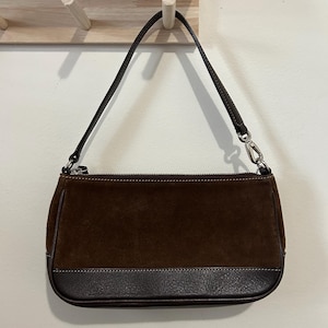 Coach Vintage legacy Hampton Suede Demi Bag 7753
