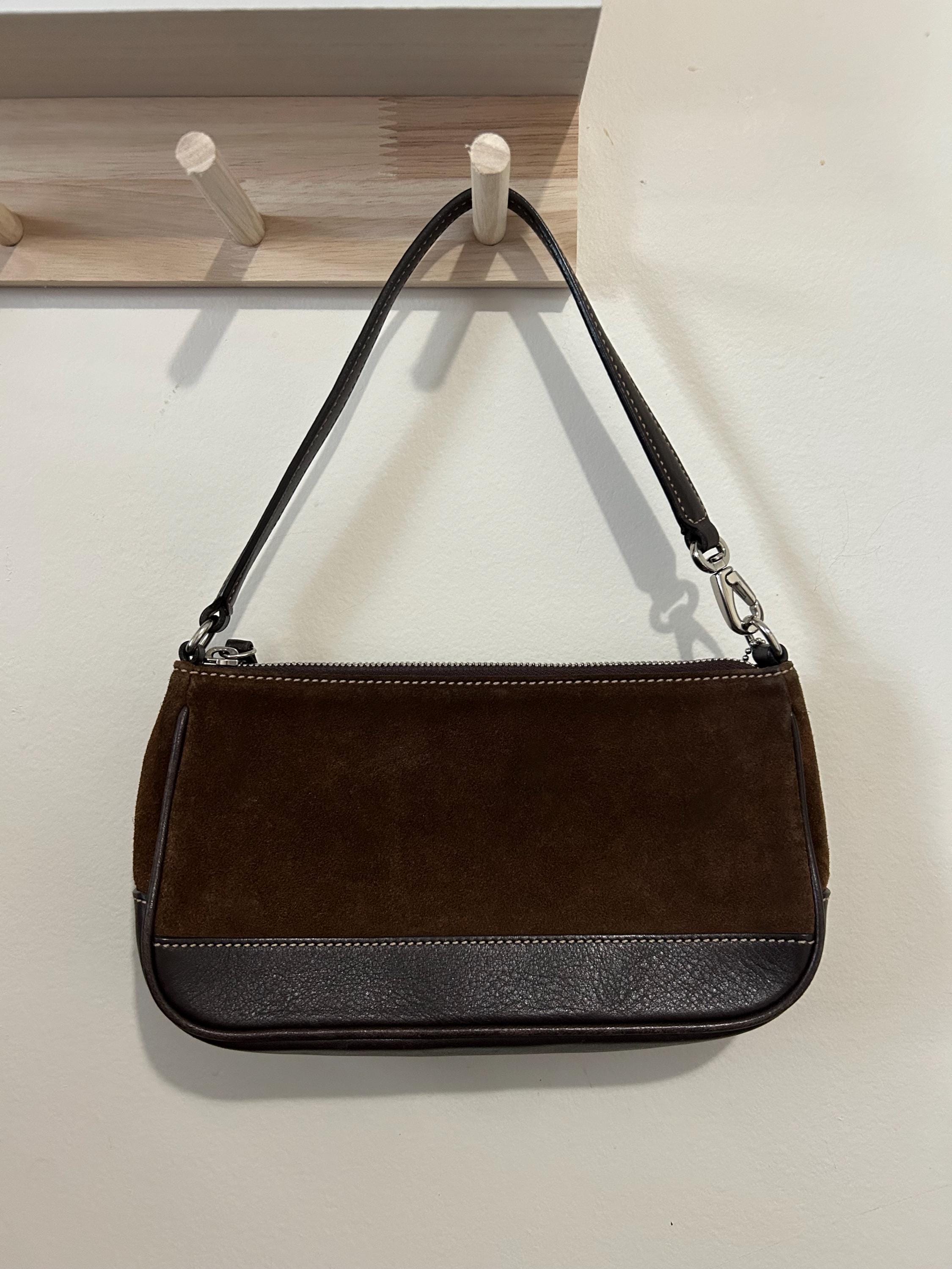 Suede coach bag - Etsy 日本