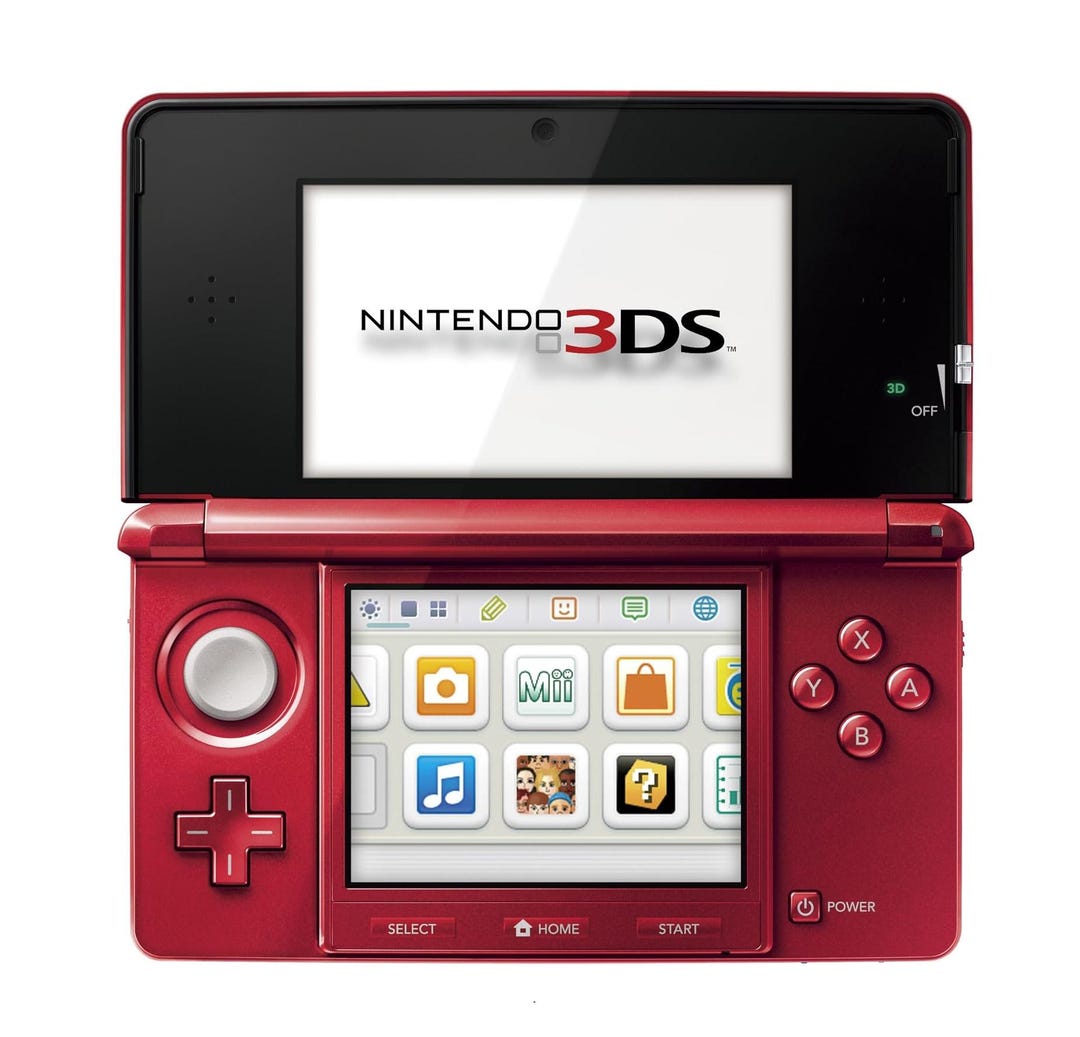 Nintendo - 3DS Handheld Console Dual Screen Retro Games Entertainment ...