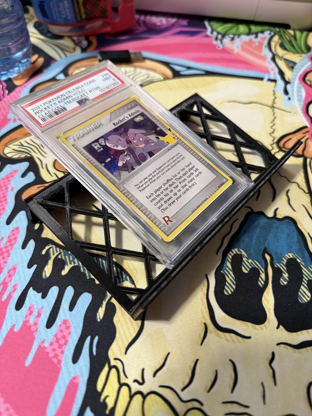 TCG Card Slab Riser - Zion Display Case Stand (digital Download) - Etsy