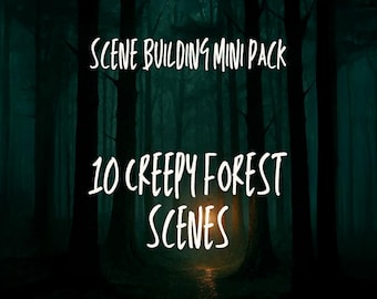 Creepy Forest AI Prompts: Horror Writing, RPG Scene Builder (PDF Download