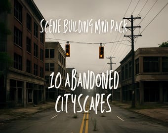Invites d'intelligence artificielle de paysage urbain abandonné : récits d'horreur urbaine (téléchargement PDF)