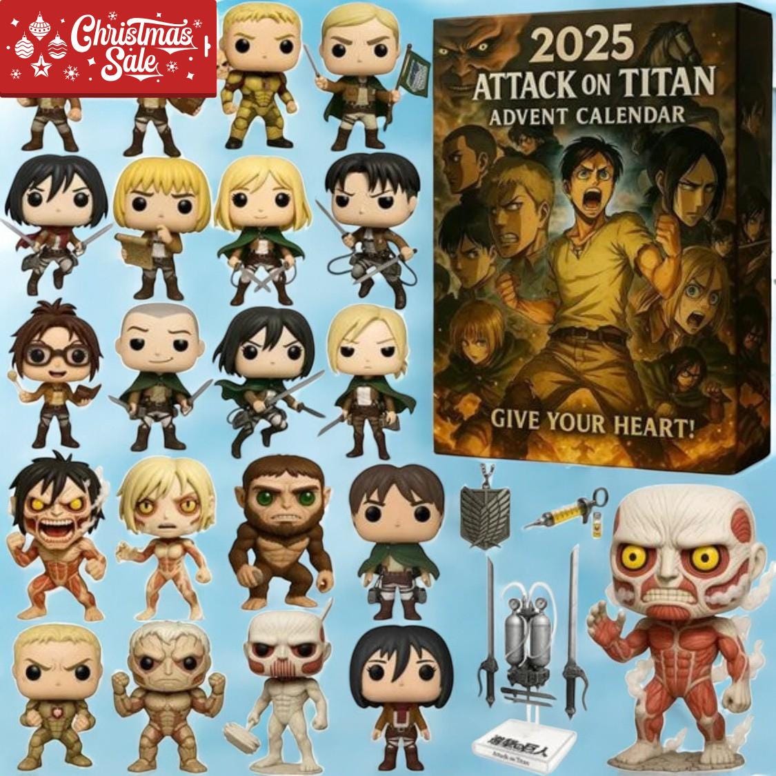 Discover Epic Anime Advent Calendar 2025, Action & Fantasy Countdown