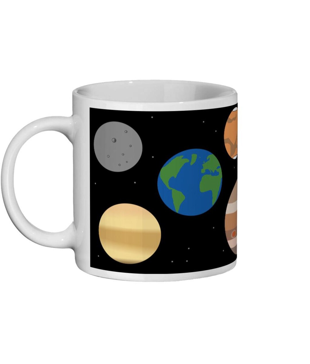 Solar System Mug – NASA Colors, Astronomy Gift Coffee Cup - Etsy
