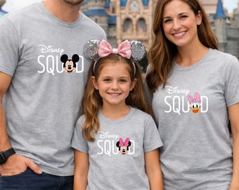 Disneyworld Shirt, Custom Disney Squad Shirt,Disney Vacation Shirt, Disneyland Shirt, Matching Disney Shirts, Disney Family Shirt, WDW shirt