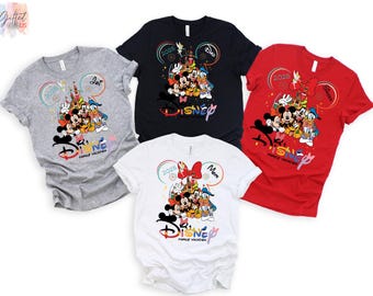 Custom Disney Family Trip Shirt, Disneyland Group Shirts